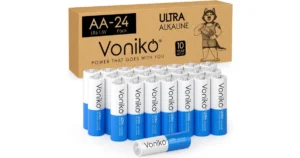24-Pack de Baterias Voniko AA en Amazon