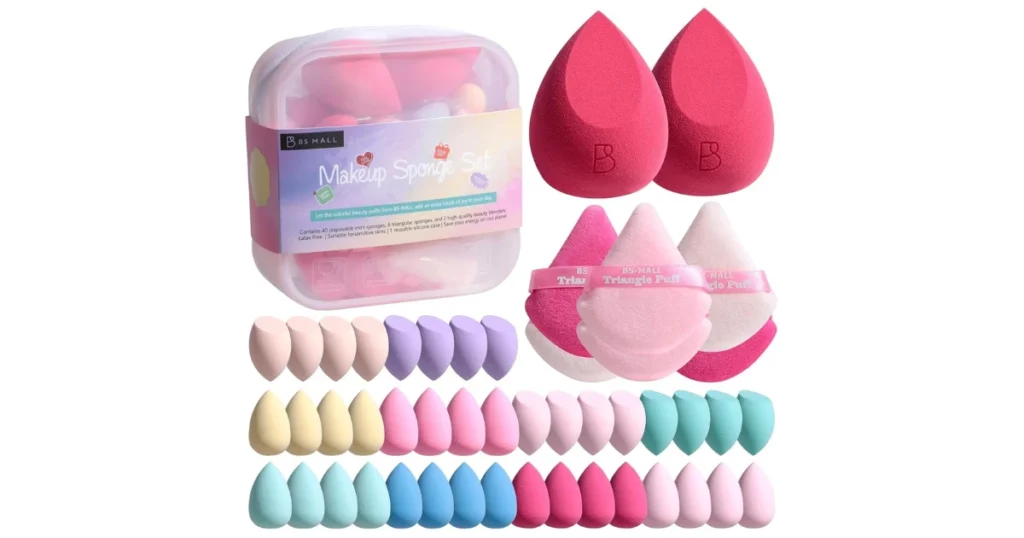 BS-MALL Mini Makeup Sponge Set 