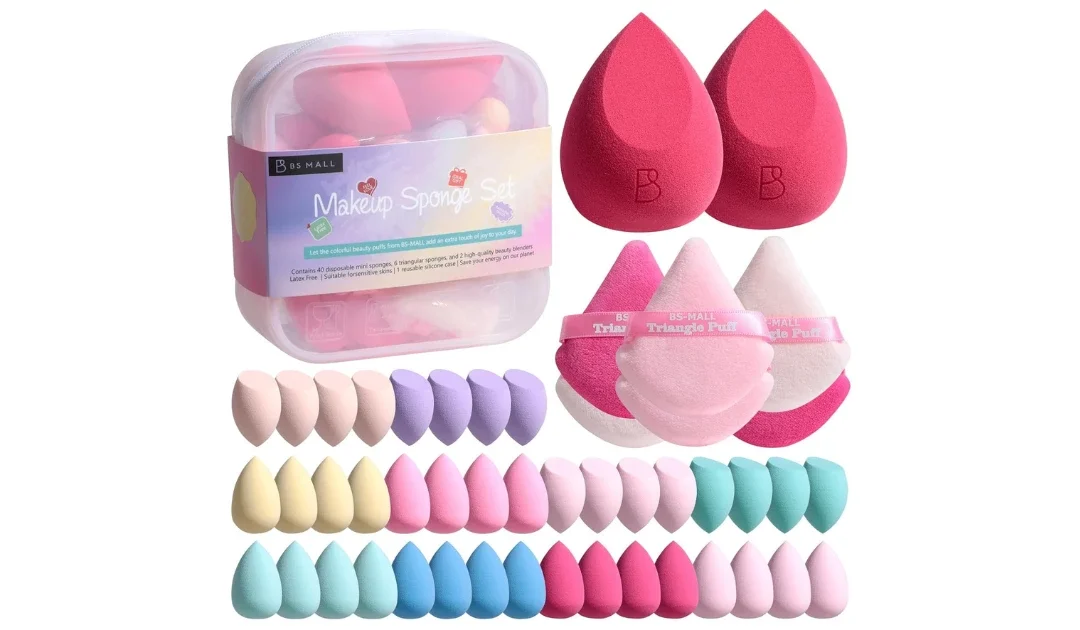 BS-MALL Mini Makeup Sponge Set SOLO $8.49 (Reg $17)