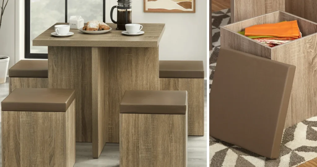 Juego de Comedor Mainstays Dexter de 5-Piezas en Walmart