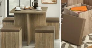 Juego de Comedor Mainstays Dexter de 5-Piezas en Walmart