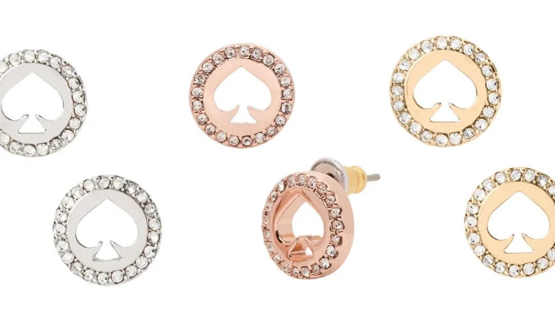 Kate Spade Spot The Spade Pave Halo Spade Studs SOLO $19 (Reg. $38)