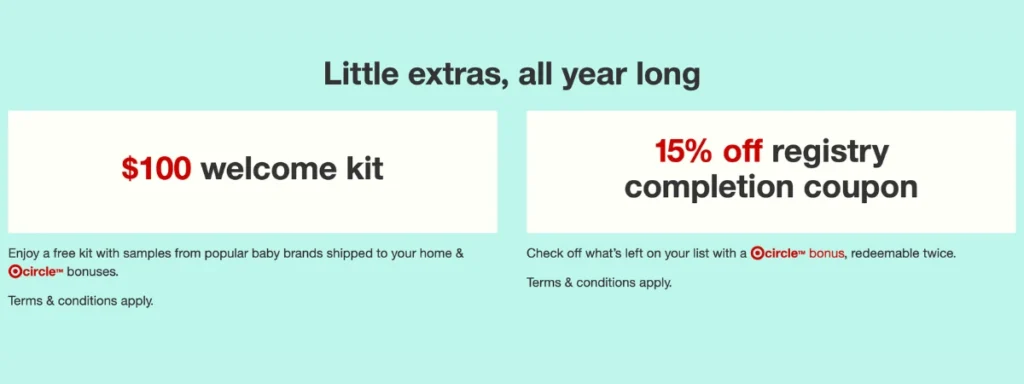 Registro de Bebés en Target