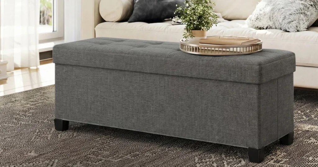 Storage Ottoman Bench en Walmart