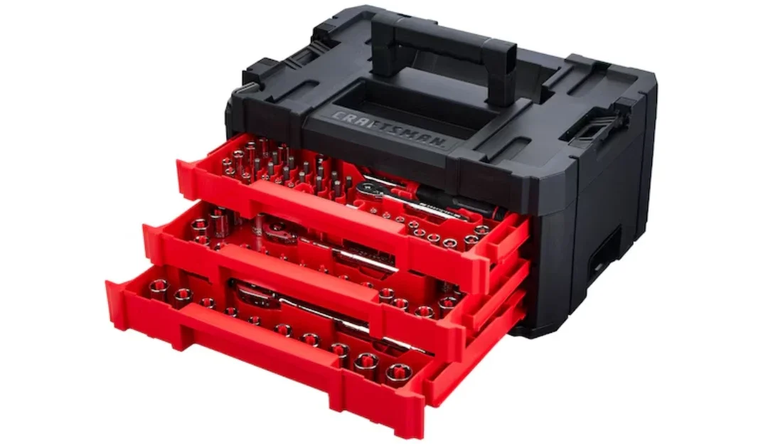 Set de Herramientas Craftsman Versastack de 242-Piezas con Case Duro SOLO $99 en Lowe’s (Reg $229)
