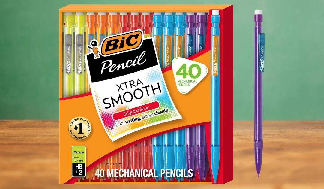 Lápices Mecánicos BIC 40-Piezas en SOLO $5.21 en Amazon (Reg $16)