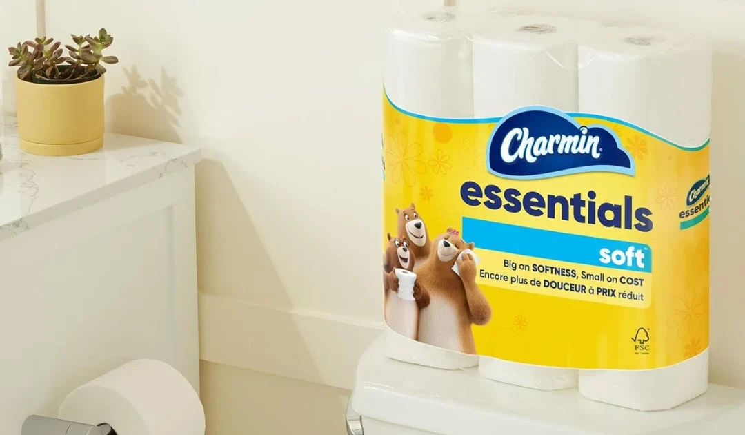 Papel de Baño Charmin Essentials 6-Mega Rollos SOLO $3.74 (Reg $7.49)