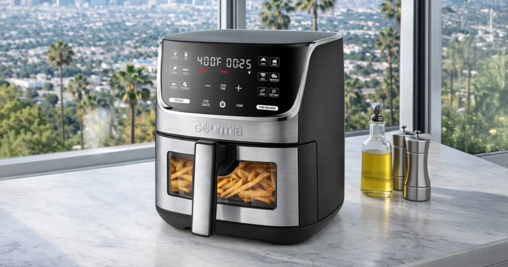 Freidora de Aire Digital Gourmia 7 QT