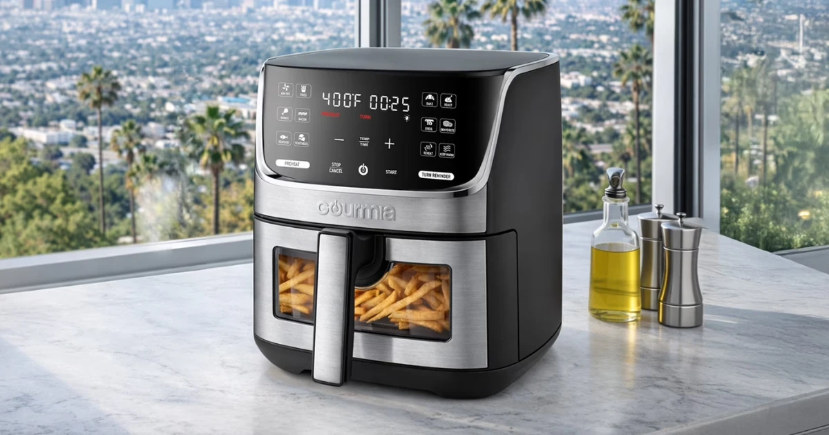 Freidora de Aire Digital Gourmia 7 QT