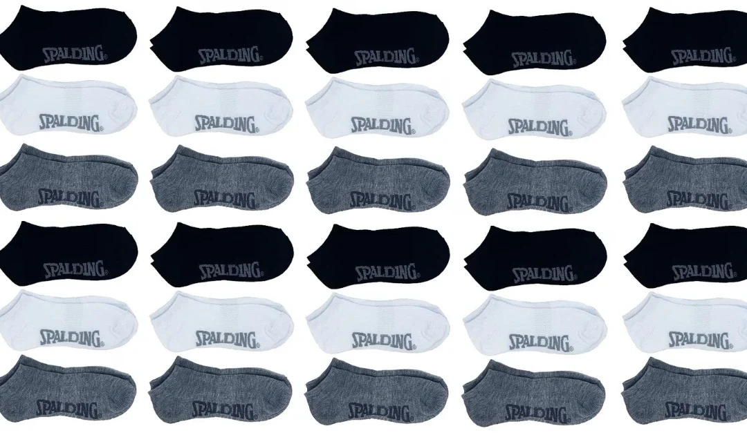 Medias Para Niños Spalding 30-Pares SOLO $6.31 (Reg $18)