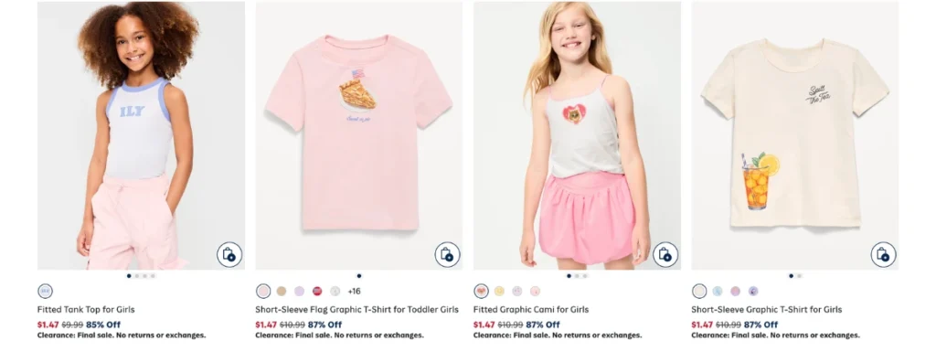 liquidacion de old navy