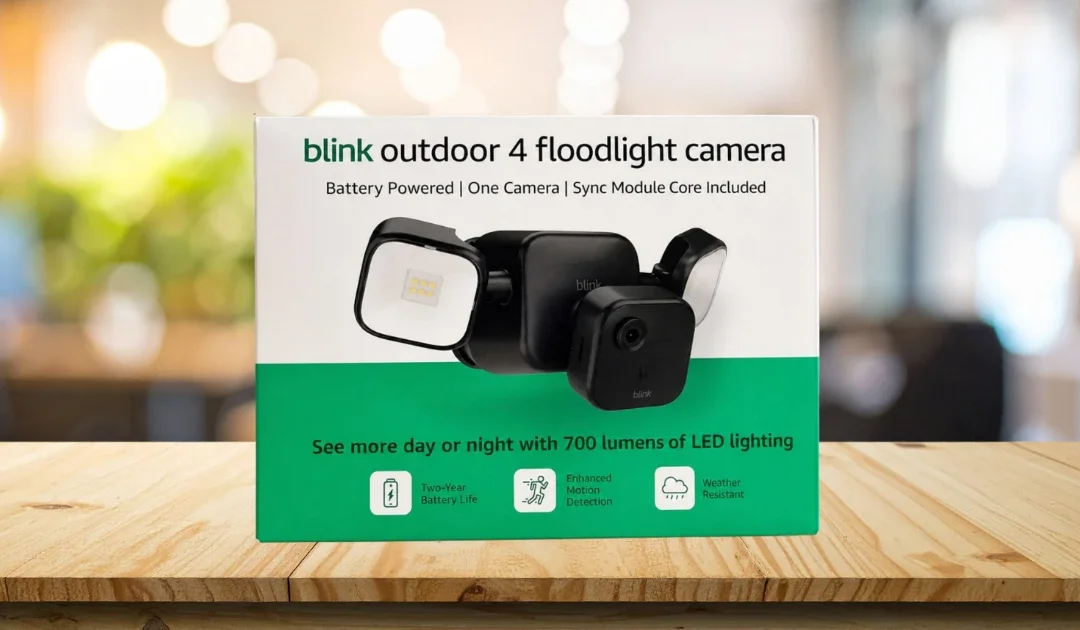 Cámara con Reflector Blink 4 Para Exteriores a SOLO $44.99 en Lowe’s (Reg $100)