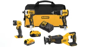 DEWALT 20V MAX XR Brushless 4-Tool Combo Kit