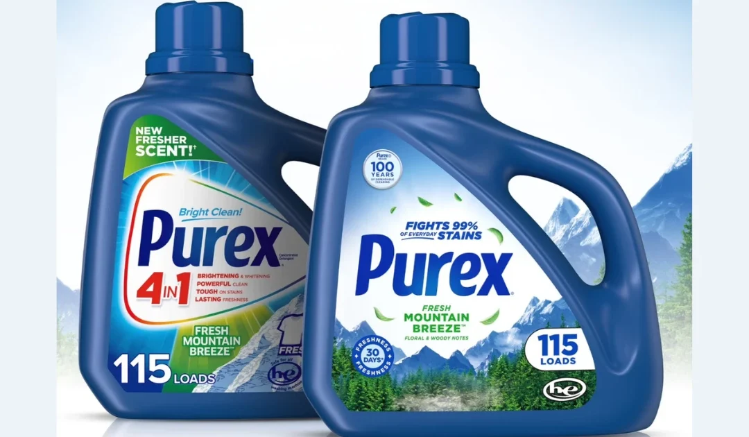 Detergente Purex Fresh Mountain Breeze SOLO $5.97 Después de Walmart Cash