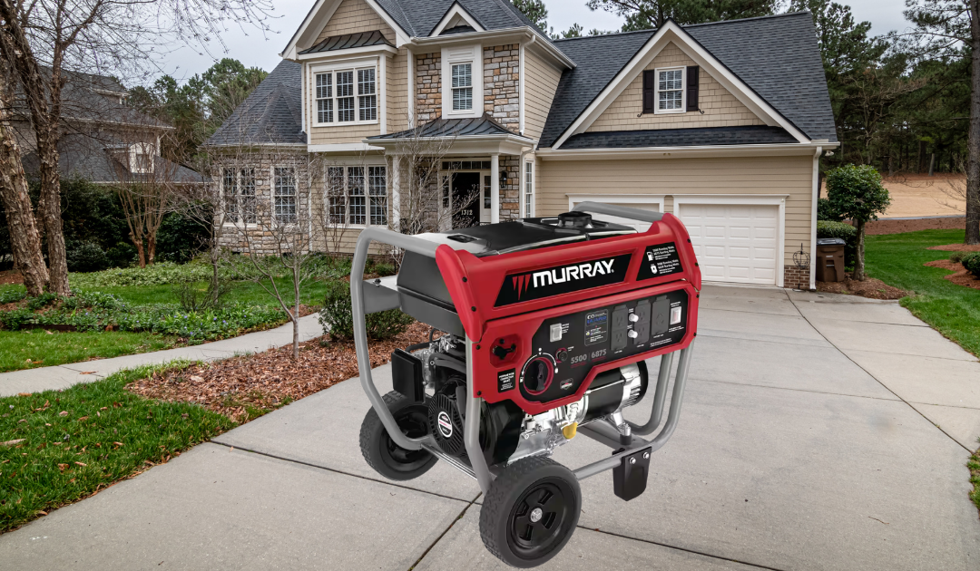 Generador Murray 6875-Watt de Doble Combustible SOLO $362 en Home Depot (Reg $658)