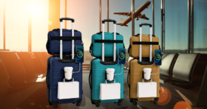 Juego de Maletas Inteligentes Wrangler con Portavasos y Puerto USB