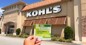 Kohl's Cash GRATIS en Tiendas