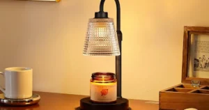 Lámpara Calentadora de Velas con Temporizador