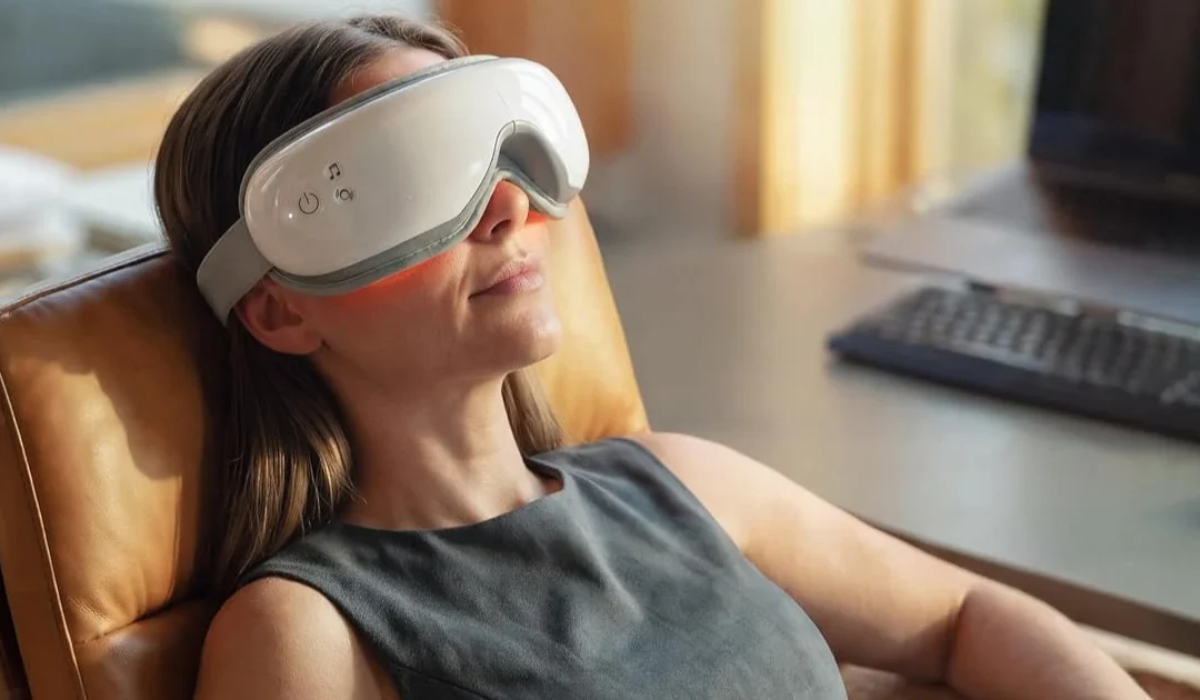 Renpho Eye Massager SOLO $39.99 en Amazon (Reg $66) — Más de 4K Comprados Este Mes