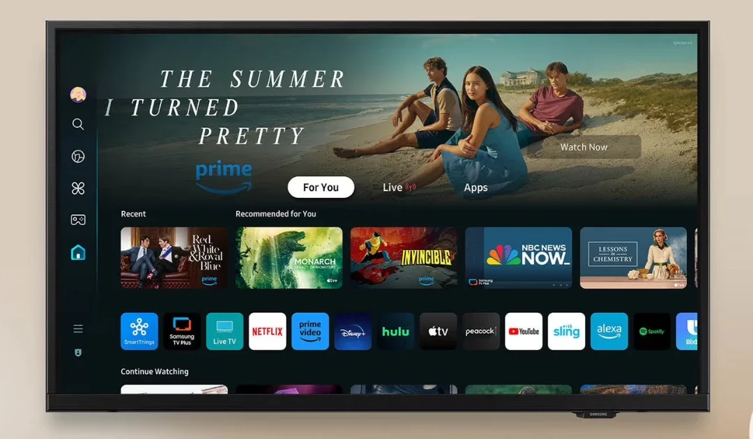 Samsung 32-In Class HD Smart TV SOLO $99.99 en Walmart (Reg $150)