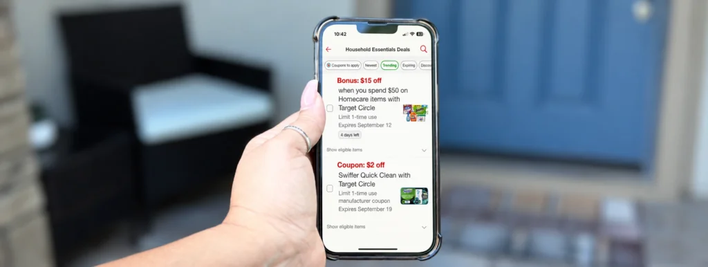 Cupones digitales en Target