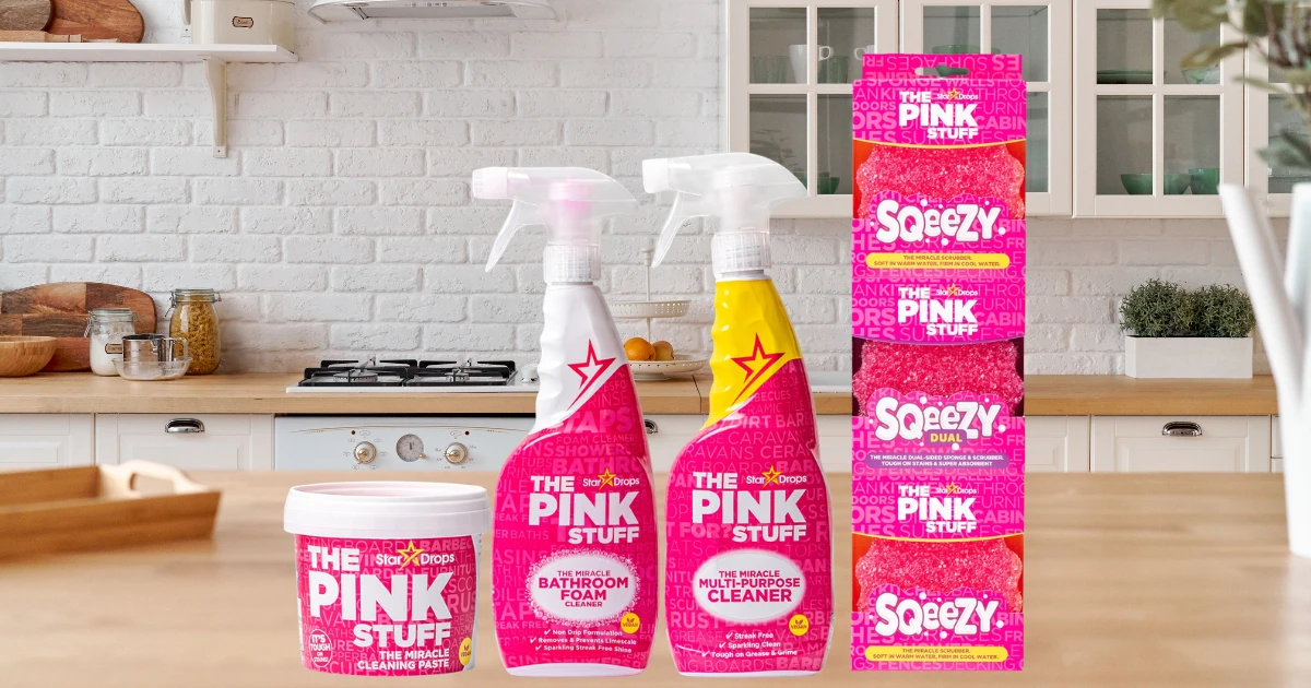 Kit de Limpieza Stardrops The Pink Stuff Ultimate Squeezy