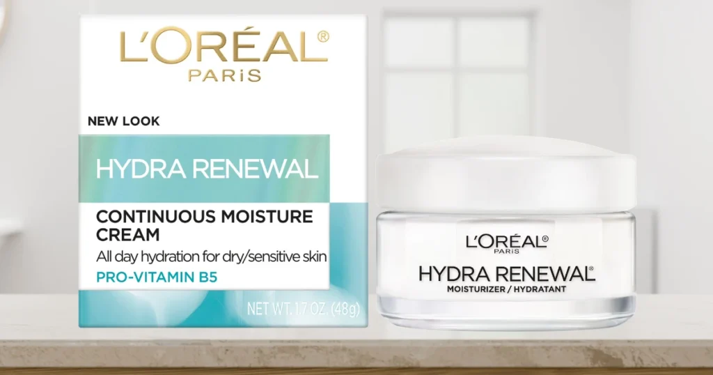 L’Oreal Paris Hydra-Renewal Continuous Facial Moisturizer