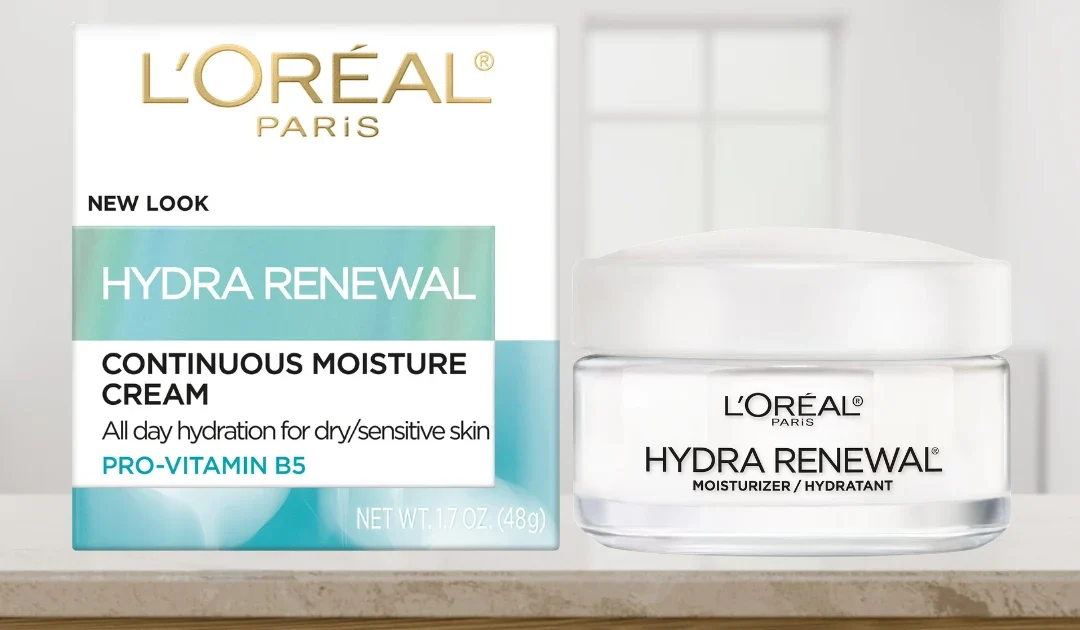 L’Oreal Paris Hydra-Renewal Continuous Facial Moisturizer SOLO $2.42 Después de Walmart Cash