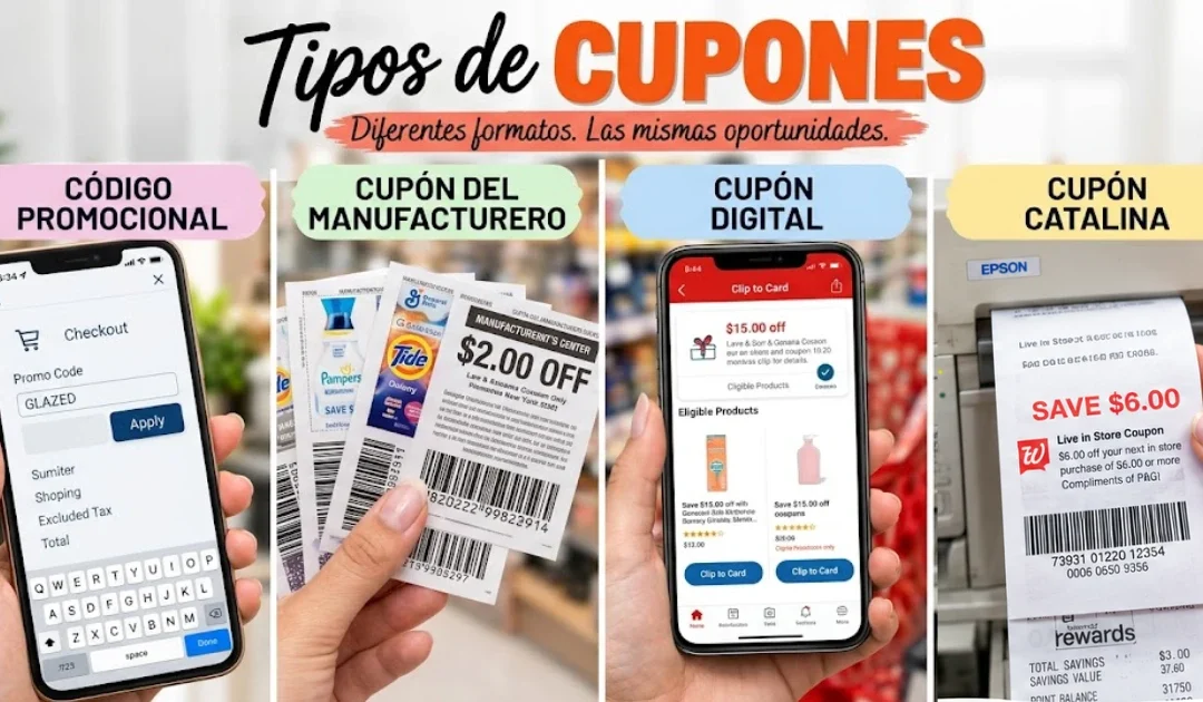 Tipos de Cupones en Estados Unidos: Guía Completa