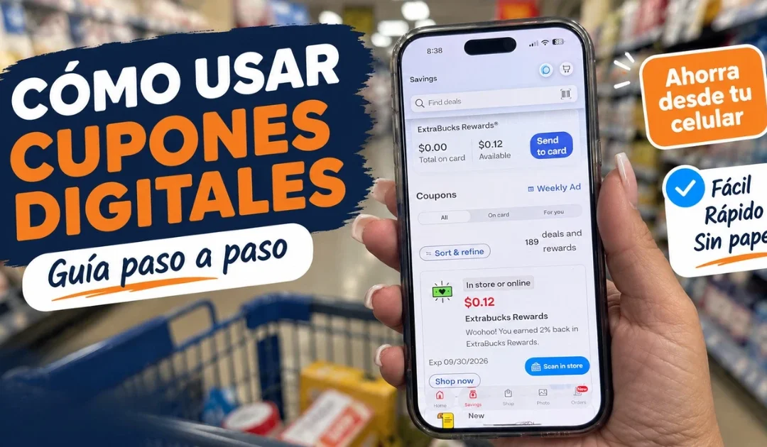 Cómo Usar Cupones Digitales: Guía Paso a Paso en Estados Unidos
