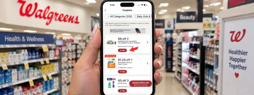 cupones digitales de Walgreens