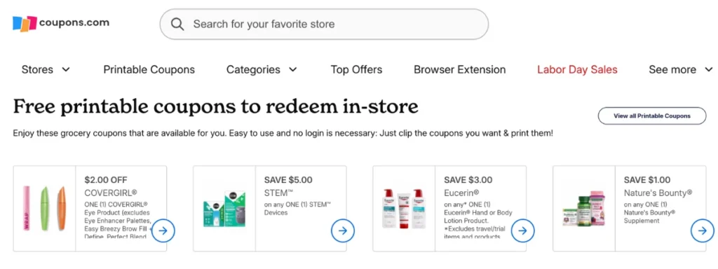 cupones imprimibles de coupons.com