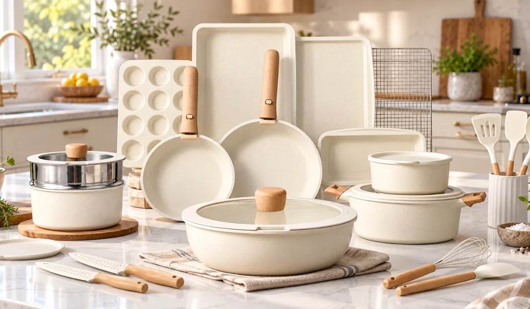 Set de Ollas y Sartenes Carote 35-Piezas Antiadherentes a SOLO $99.99 en Walmart (Reg. $170) — 41% OFF