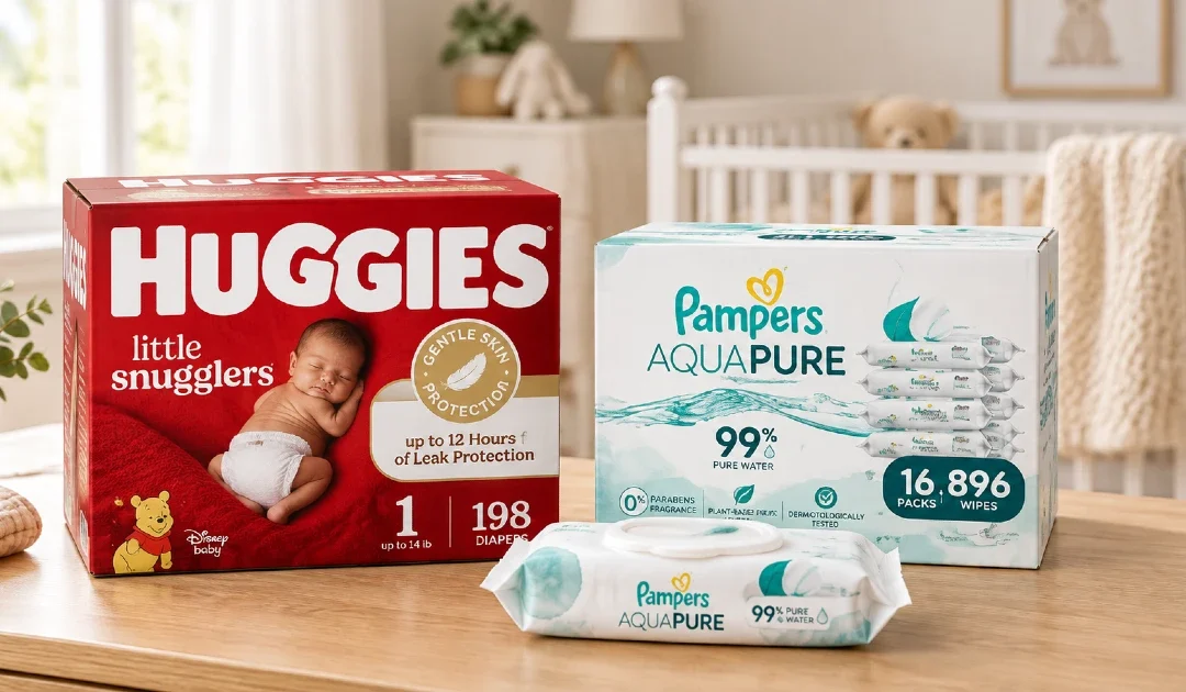 Gasta $100 en Productos Para Bebés y Obtén $30 de Crédito en Amazon (Pampers, Huggies, Etc…)